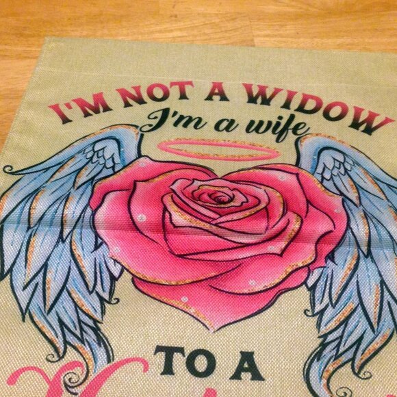 In memoriam garden flag, nwot - Picture 3 of 4